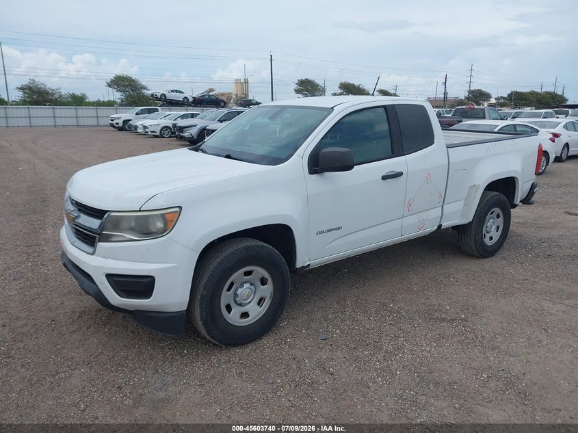 2018 Chevrolet Colorado, Обычный износ, IAAI, VIN 1GCHSBEA2J1266173 — фото 2