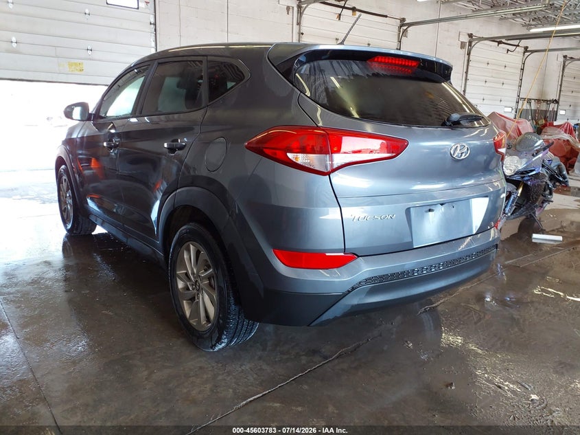 Vin: km8j2ca49ju656740, lot: 46102206, hyundai tucson se 20183
