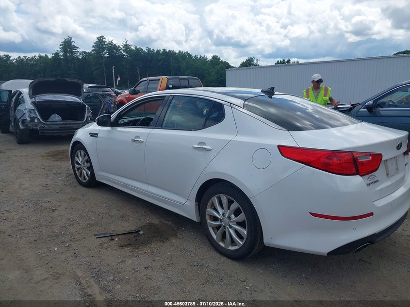 Vin: 5xxgn4a79eg274158, lot: 46102212, kia optima ex 20143