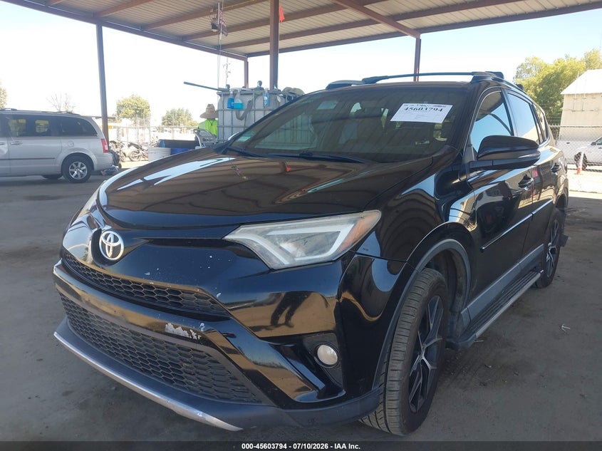 2016 Toyota RAV 4, Rear, IAAI, VIN 2T3JFREV5GW463950 — photo 2