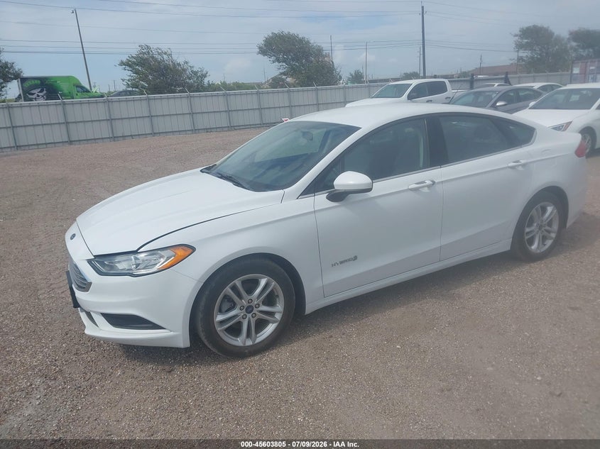 2018 Ford Fusion, Звичайний знос, IAAI, VIN 3FA6P0UU7JR235957 — фото 2