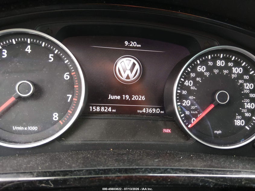 2015 Volkswagen Touareg V6 Sport VIN: WVGEF9BP3FD007296 Lot: 45603822