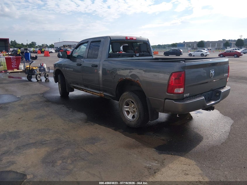 Vin: 1c6rd7ft8cs106993, lot: 46102246, ram 1500 st 20123