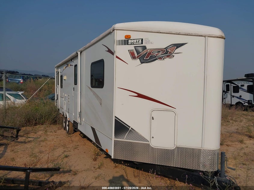 2009 KEYSTONE RV VR1 TRAVEL TRAILER auction photo 1