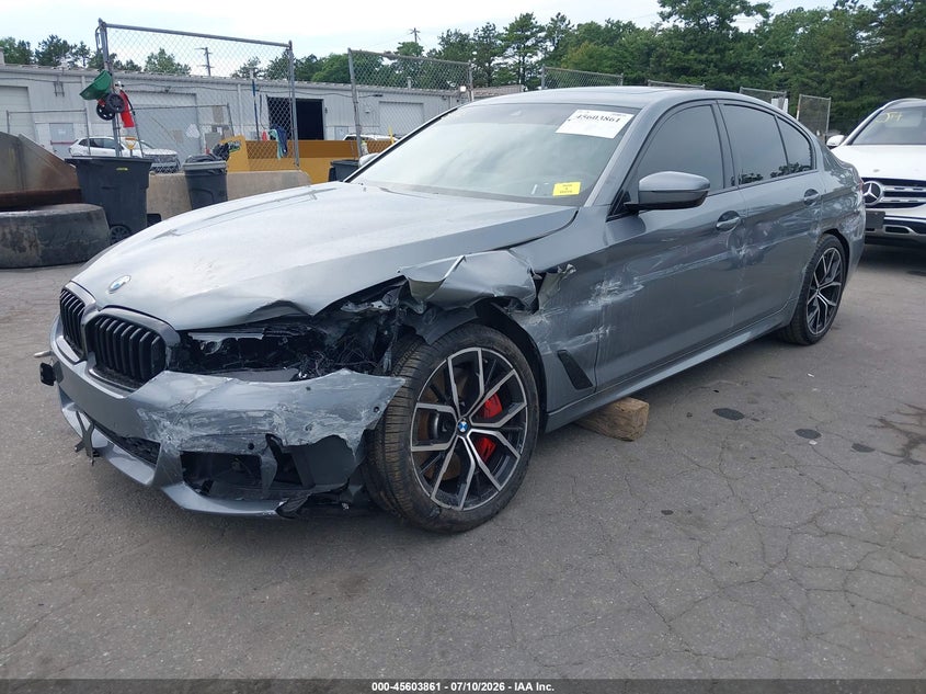 Vin: wba73bj01pcl83906, lot: 46102284, bmw 540 i xdrive 20232