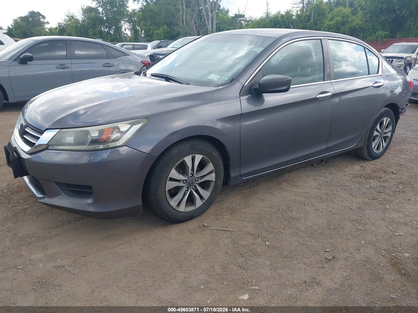 2015 Honda Accord, Rear, IAAI, VIN 1HGCR2F38FA024647 — photo 2