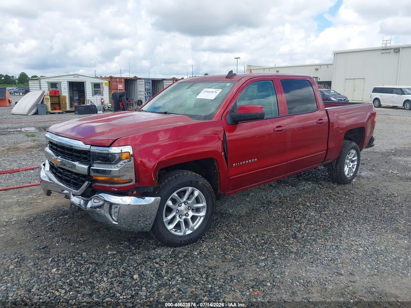 2018 Chevrolet Silverado, Перед і зад, IAAI, VIN 3GCPCREC6JG425412 — фото 2