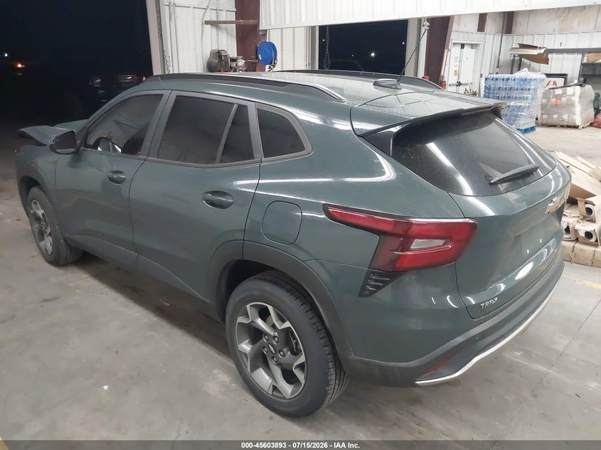CHEVROLET TRAX 2025 VIN KL77LHEP7SC043470