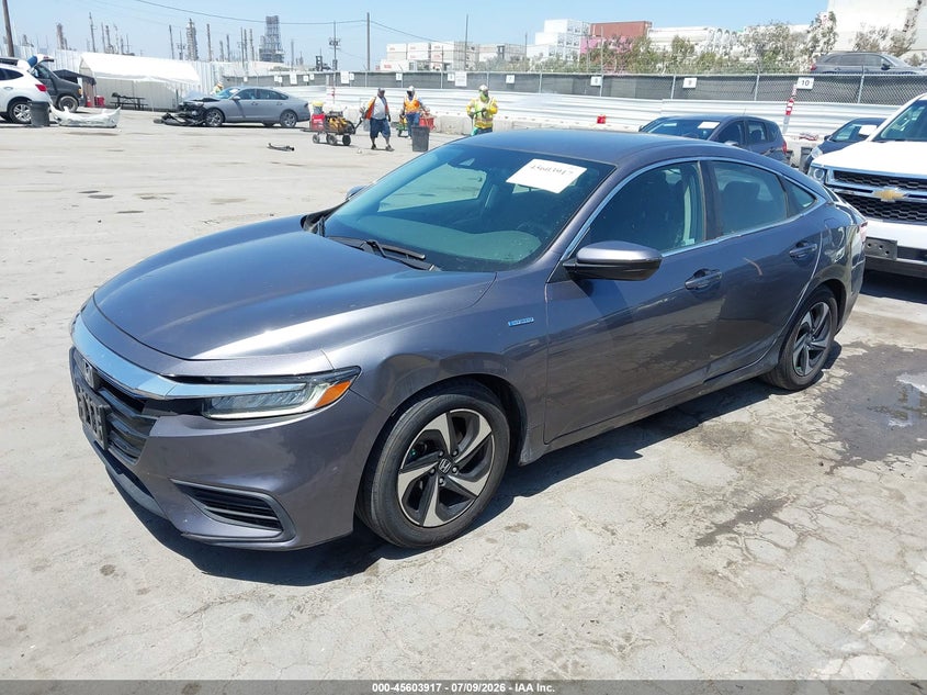 2021 Honda Insight Ex 19XZE4F5XME005237 photo 1