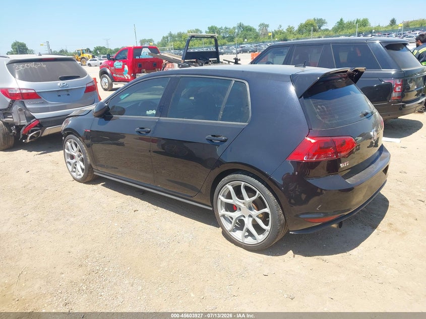2016 VOLKSWAGEN GOLF GTI auction photo 3