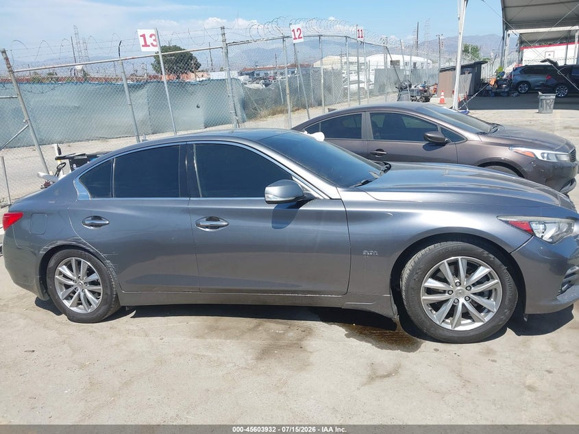 2016 Infiniti Q50 3.0T Premium VIN: JN1EV7AP0GM305497 Lot: 45603932
