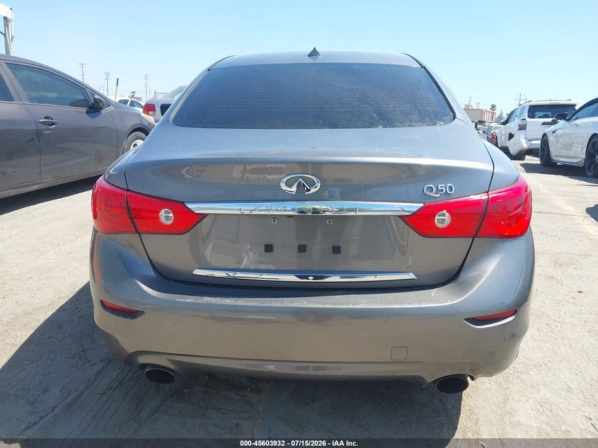 2016 Infiniti Q50 3.0T Premium VIN: JN1EV7AP0GM305497 Lot: 45603932