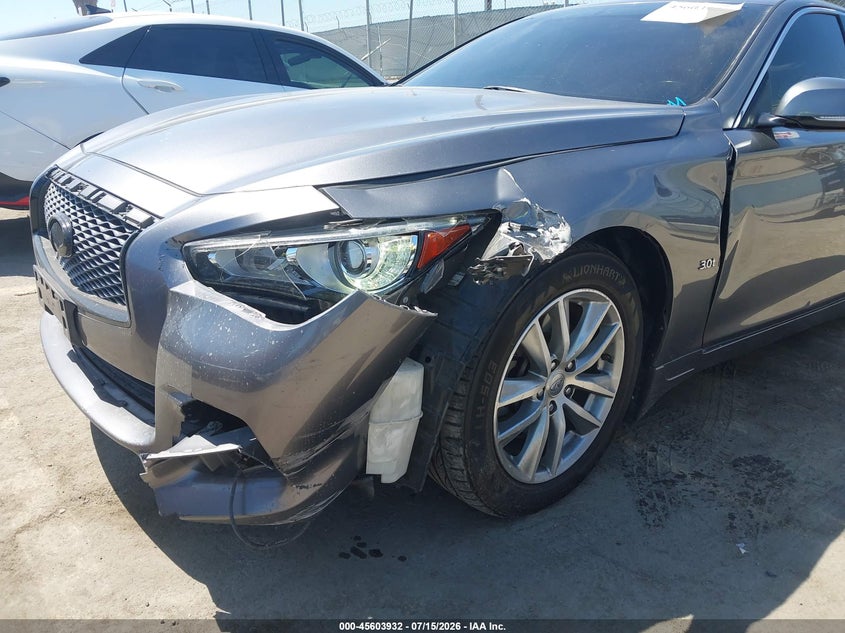 2016 Infiniti Q50 3.0T Premium VIN: JN1EV7AP0GM305497 Lot: 45603932