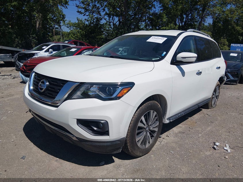 Vin: 5n1dr2mm1hc675670, lot: 46102365, nissan pathfinder sv 20172