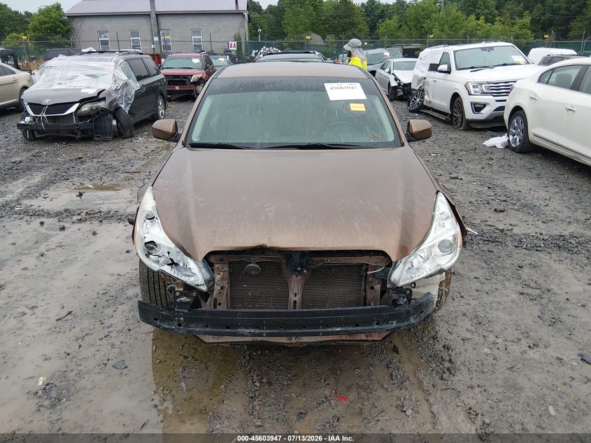 2011 SUBARU LEGACY SEDAN 2.5L H-4 VVT, 170HP
