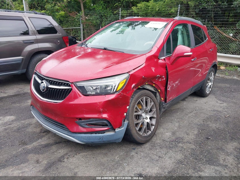 Vin: kl4cj1sbxhb200084, lot: 46102402, buick encore sport touring 20172