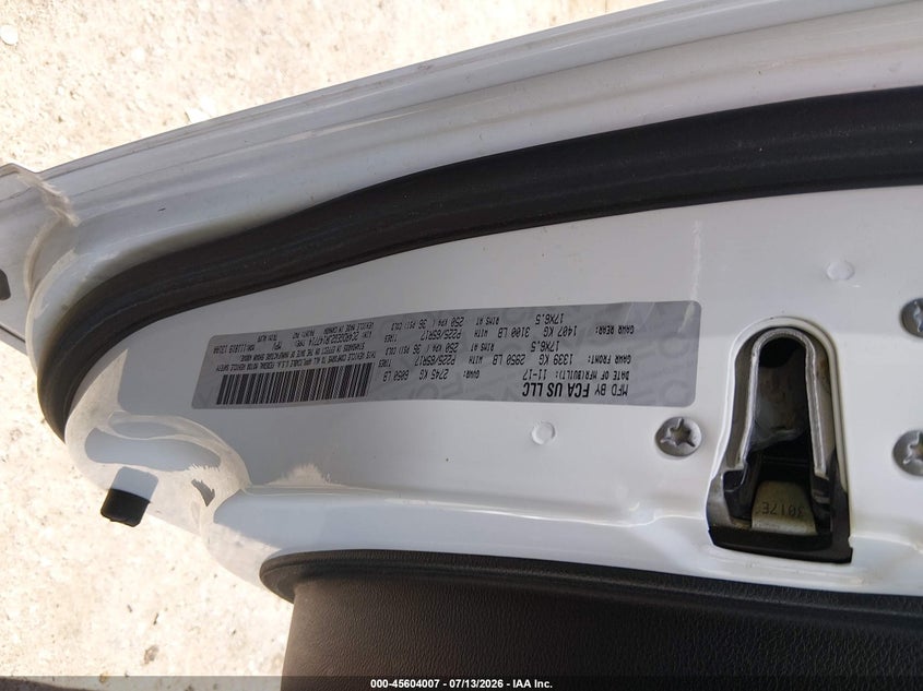 2018 DODGE CARAVAN VAN 3.6L V-6 DOHC, VVT, 283HP