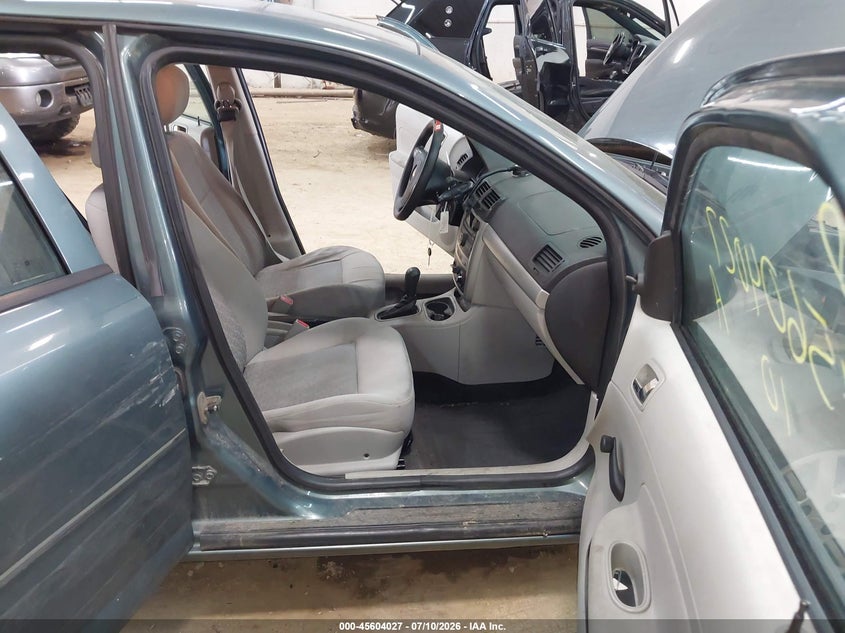 CHEVROLET COBALT 2010 VIN 1G1AB5F58A7115848