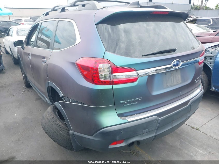 Vin: 4s4wmapd5k3436482, lot: 46102453, subaru ascent limited 20193