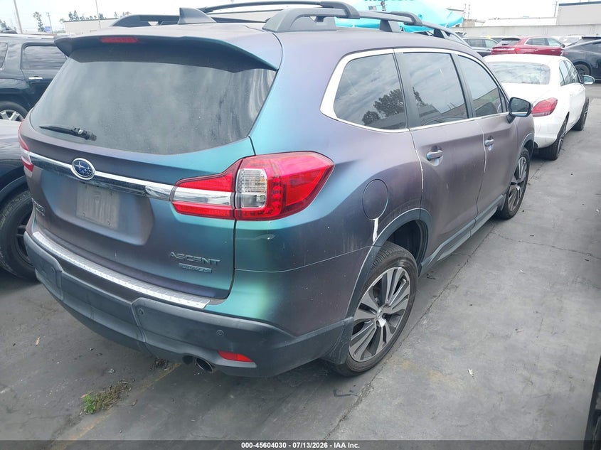 Vin: 4s4wmapd5k3436482, lot: 46102453, subaru ascent limited 20194
