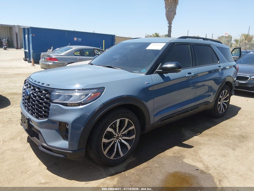 Vin: 1fmuk7kh2sga20621, lot: 46102454, ford explorer st-line 20252