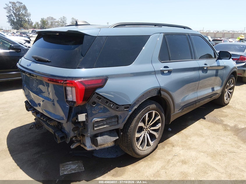 Vin: 1fmuk7kh2sga20621, lot: 46102454, ford explorer st-line 20254