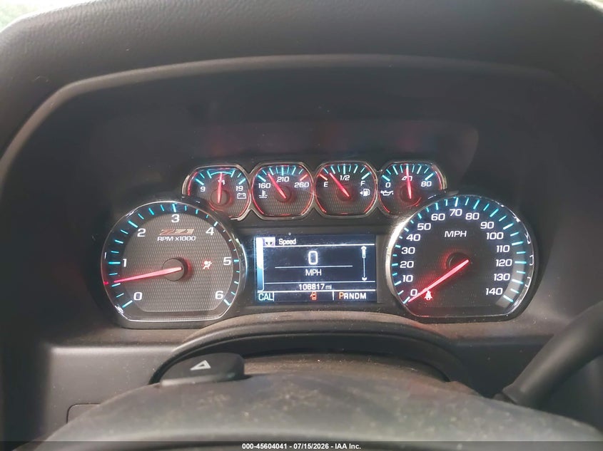 2016 CHEVROLET SILVERADO 1500 auction photo 7