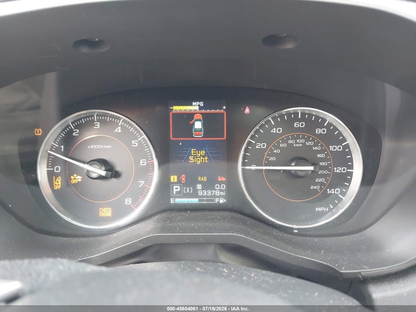 2021 SUBARU CROSSTREK auction photo 7