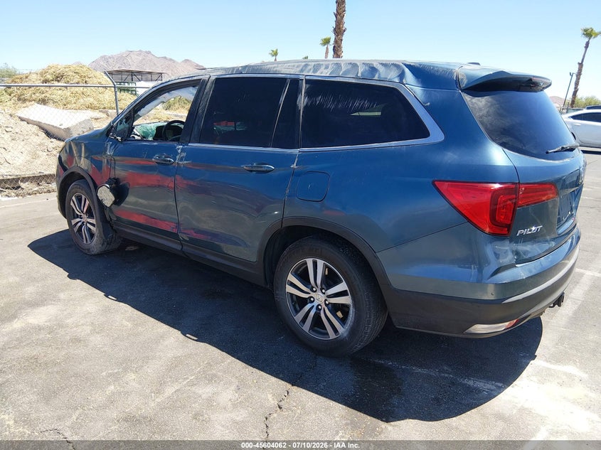 Vin: 5fnyf5h53gb011777, lot: 46102485, honda pilot ex-l 20163