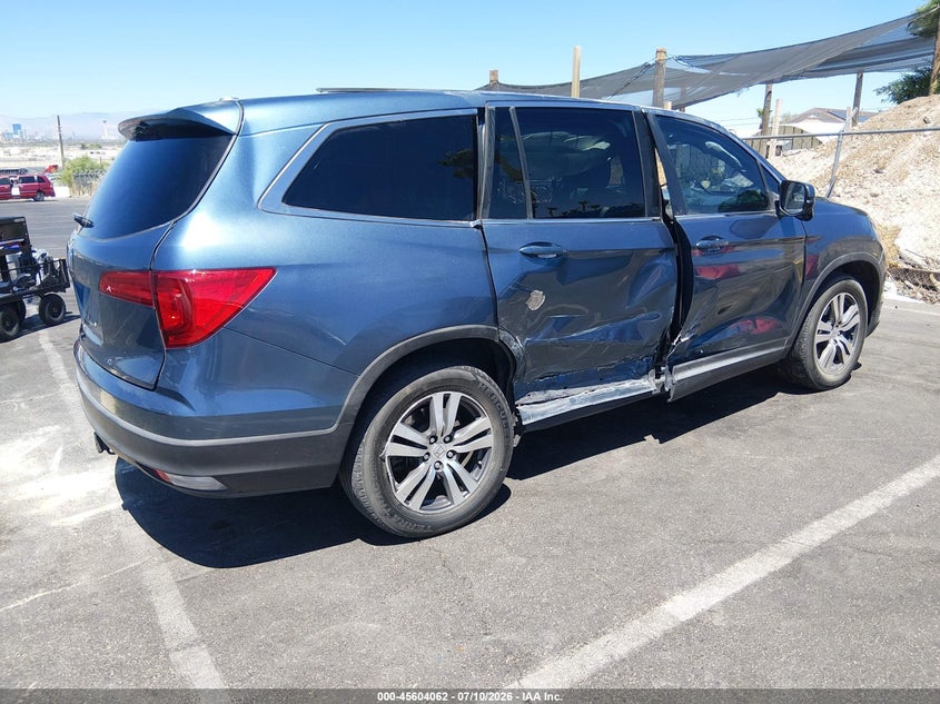 Vin: 5fnyf5h53gb011777, lot: 46102485, honda pilot ex-l 20164