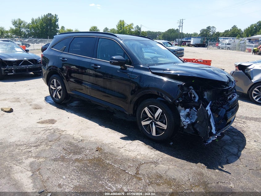 2022 Kia Sorento S, Правый перёд, IAAI, VIN 5XYRL4LC0NG152664