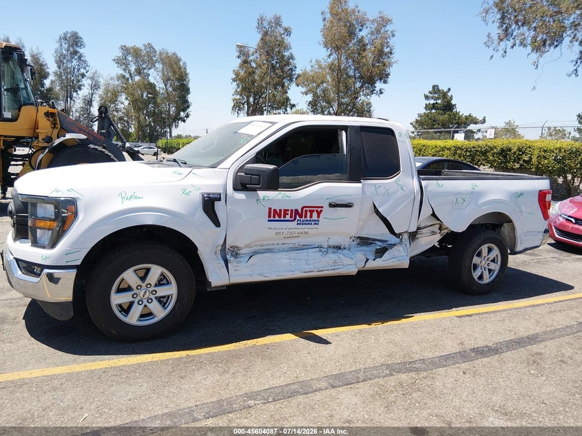 2023 Ford F-150 Xl/Xlt VIN: 1FTEX1CP8PKF43384 Lot: 45604087