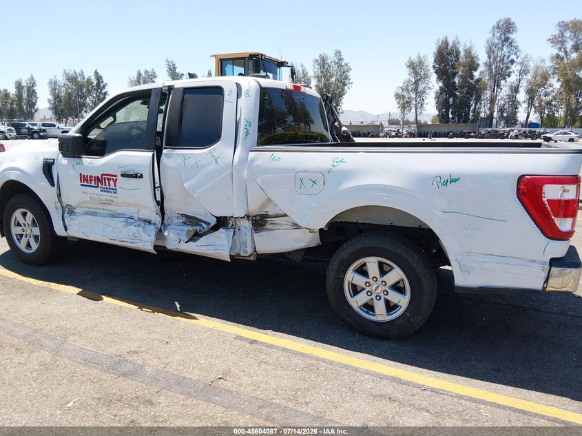 2023 Ford F-150 Xl/Xlt VIN: 1FTEX1CP8PKF43384 Lot: 45604087