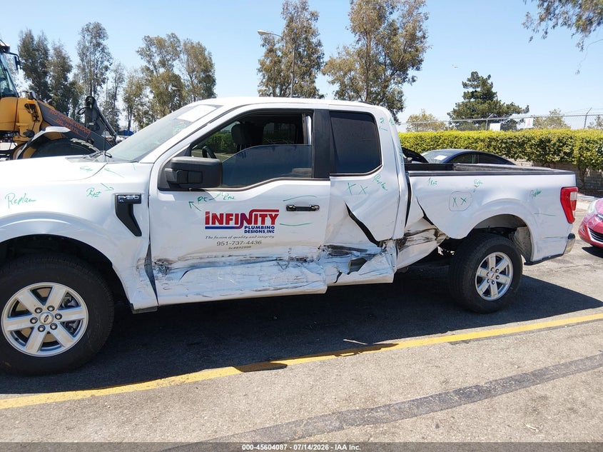 2023 Ford F-150 Xl/Xlt VIN: 1FTEX1CP8PKF43384 Lot: 45604087