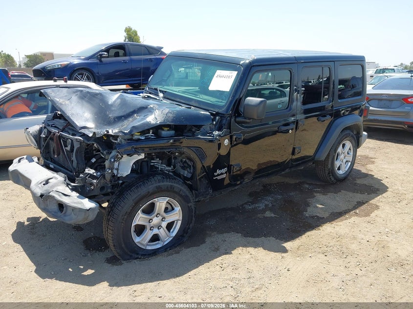 2019 Jeep Wrangler Unlimited Sport S 4x4 1C4HJXDNXKW622524 photo 1