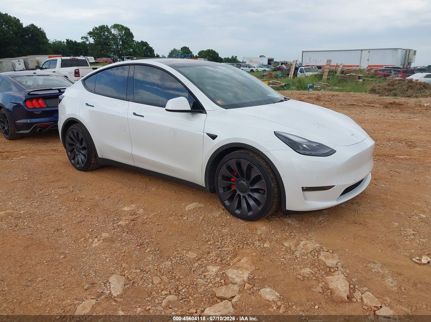 2021 TESLA MODEL Y auction photo 1
