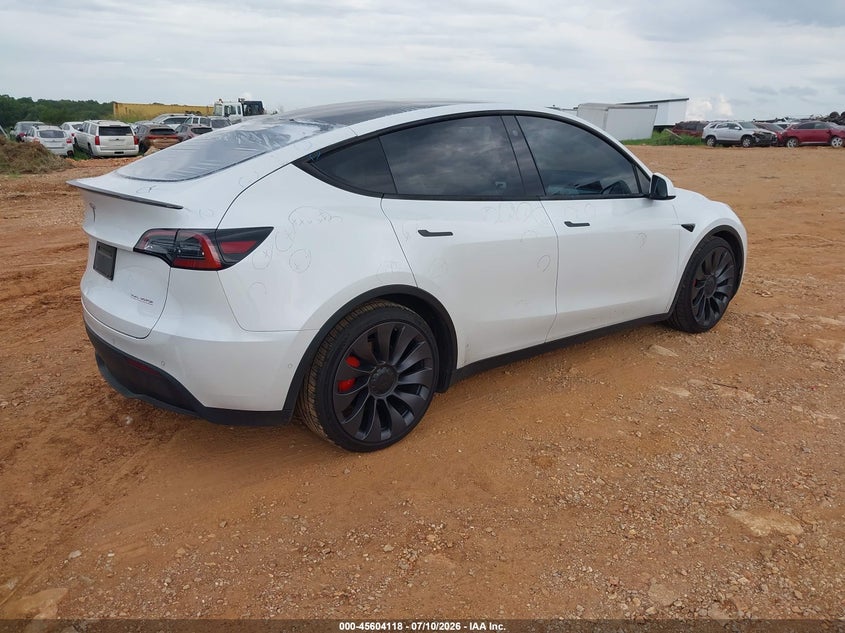 2021 TESLA MODEL Y auction photo 4