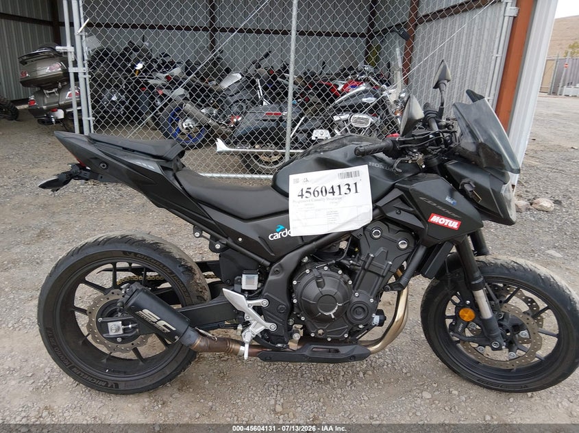 2024 Honda Cb500 F VIN: MLHPC7155R5000372 Lot: 45604131