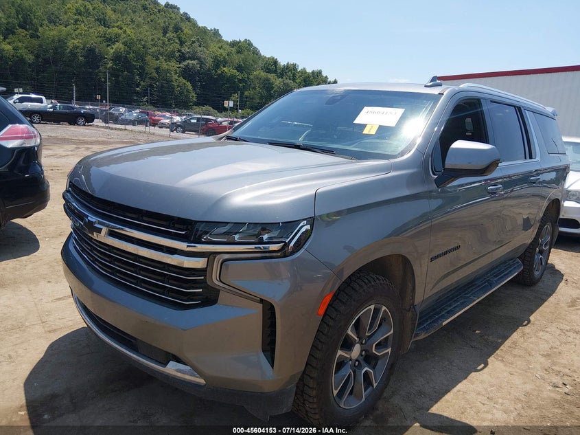 Vin: 1gnskckt9mr441291, lot: 46102577, chevrolet suburban 4wd lt 20212