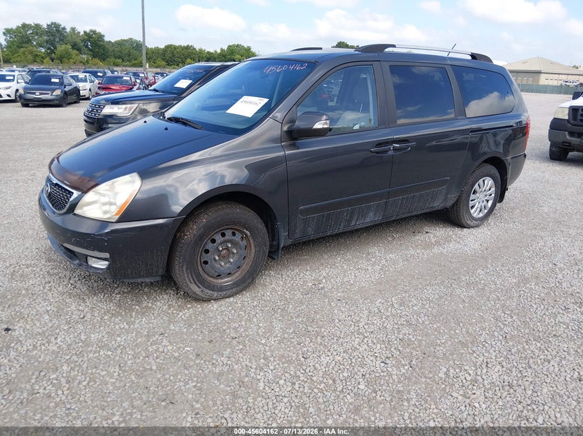 Vin: kndmg4c74e6574165, lot: 46102585, kia sedona lx 20142