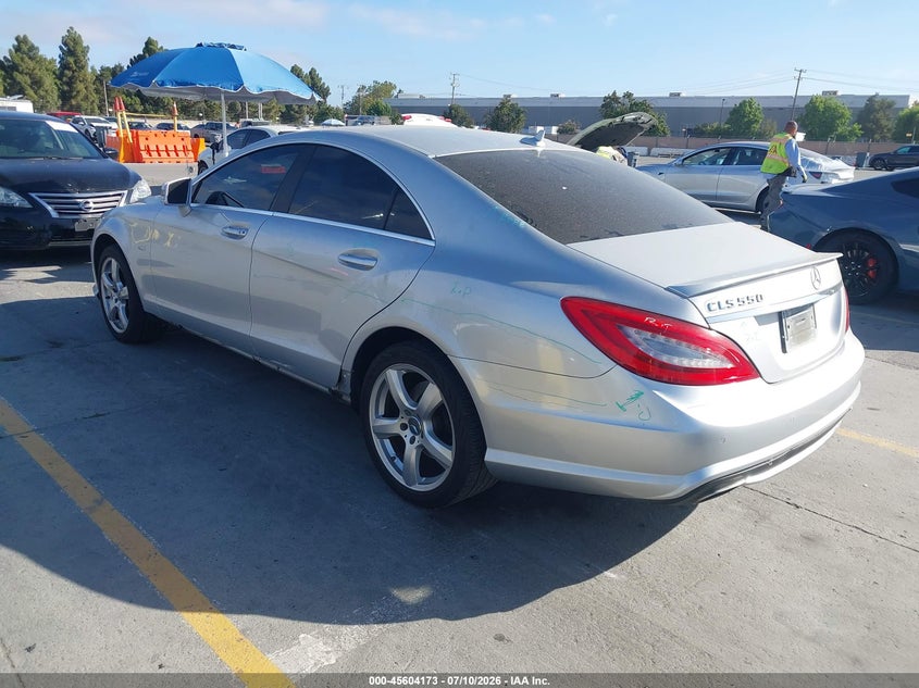 2012 MERCEDES-BENZ CLS 550 auction photo 3