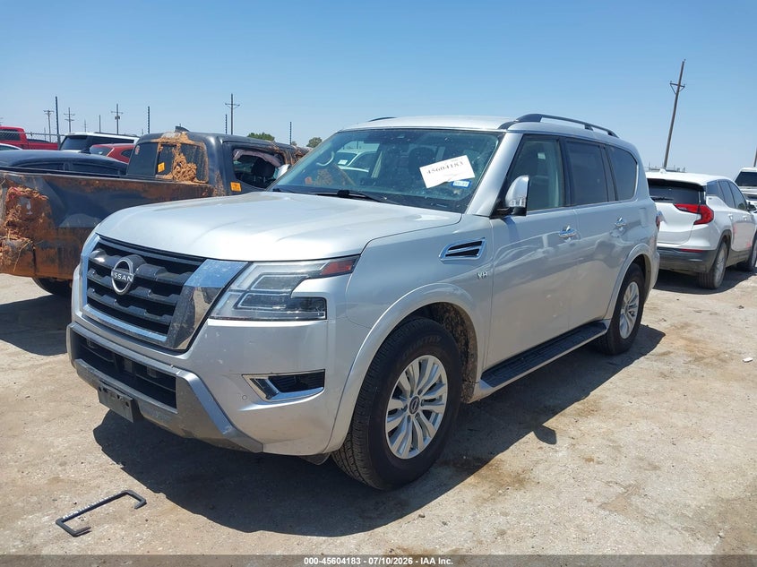2021 NISSAN ARMADA auction photo 2