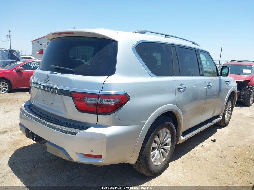 2021 NISSAN ARMADA auction photo 4