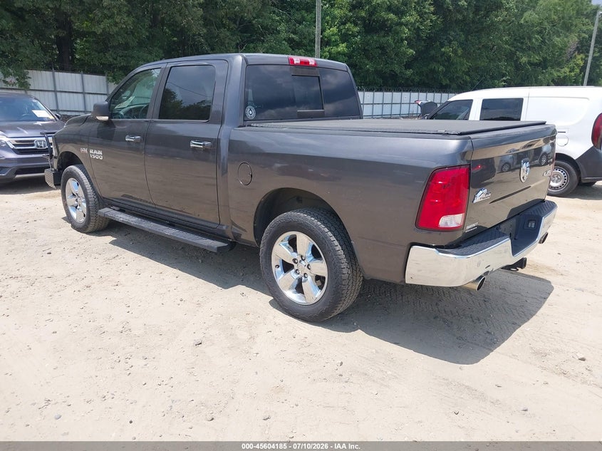 Vin: 3c6rr7lt5hg506336, lot: 46102608, ram 1500 big horn  4x4 5'7 box 20173