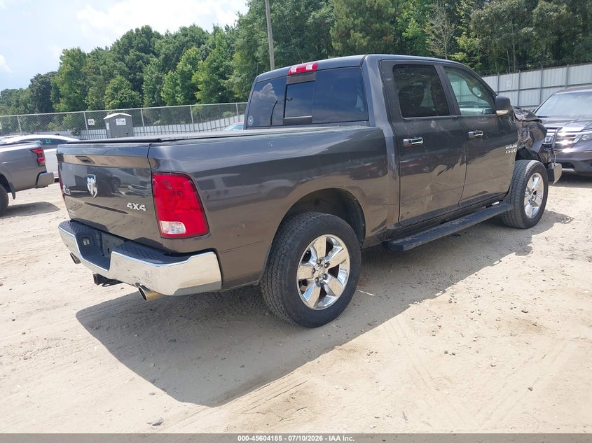 Vin: 3c6rr7lt5hg506336, lot: 46102608, ram 1500 big horn  4x4 5'7 box 20174