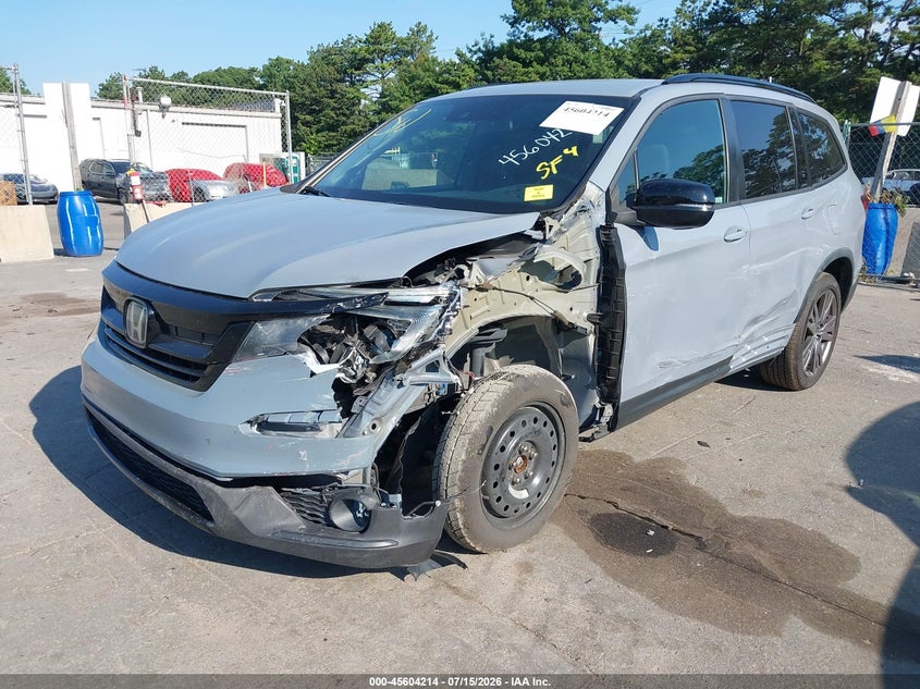 Vin: 5fnyf5h32nb029070, lot: 46102636, honda pilot 2wd sport 20222