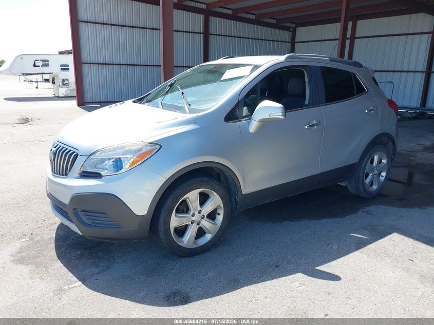 Vin: kl4cjasb5gb550351, lot: 46102638, buick encore 20162