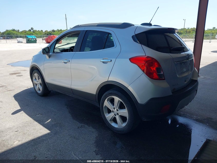 Vin: kl4cjasb5gb550351, lot: 46102638, buick encore 20163