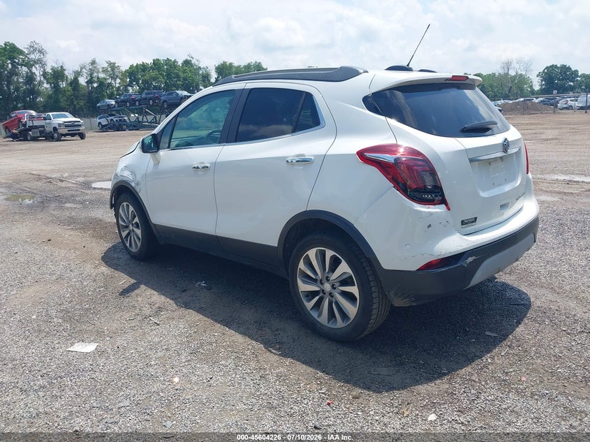 Vin: kl4cjasb9kb716315, lot: 46102649, buick encore fwd preferred 20193