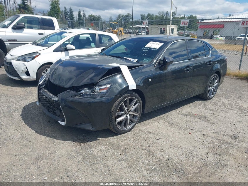 Vin: jthcz1bl2ga003999, lot: 46102665, lexus gs 350 20162